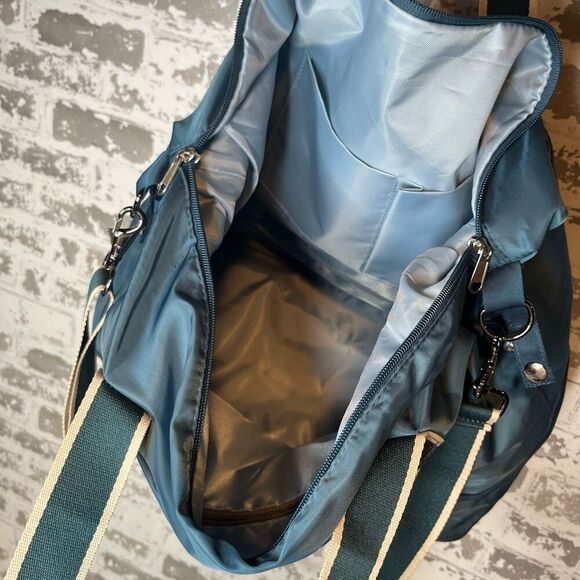 Handmade workshop | duffle bag expandable blue - Picture 7 of 10